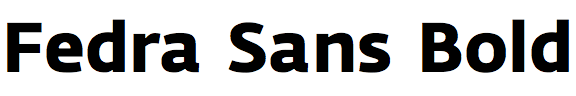 Fedra Sans Bold
