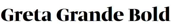 Greta Grande Bold