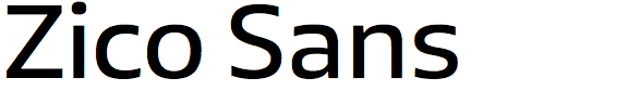Zico Sans