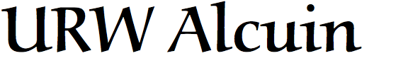 URW Alcuin