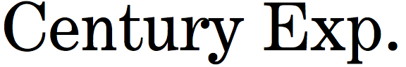 Century Expanded (URW)
