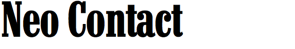 Neo Contact (URW)