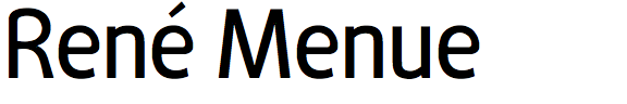 René Menue