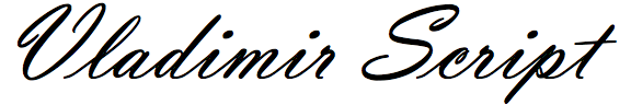 Vladimir Script (URW)