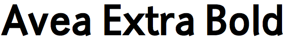 Avea Extra Bold