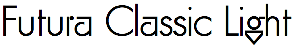 Futura Classic Light