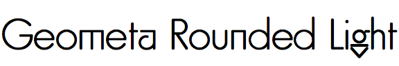 Geometa Rounded Light