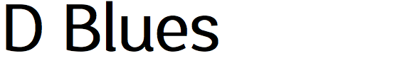 D Blues
