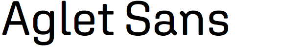 Aglet Sans