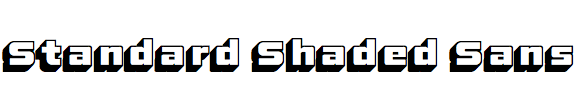 Standard Shaded Sans