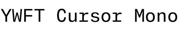 YWFT Cursor Mono