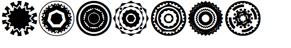 Download Identifont Ff Dingbats 2 0 Stars And Flowers SVG Cut Files