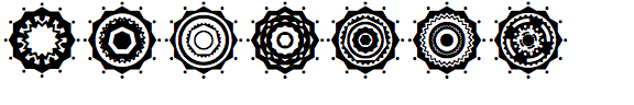 Download Identifont Ff Dingbats 2 0 Stars And Flowers SVG Cut Files