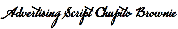 Advertising Script Chupito Brownie