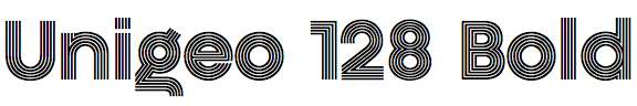 Unigeo 128 Bold