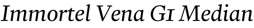 Immortel Vena G1 Median