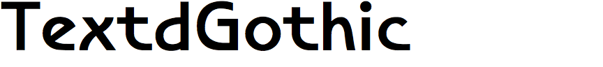 Text Gothic