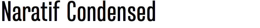 Naratif Condensed