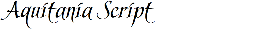 Aquitania Script