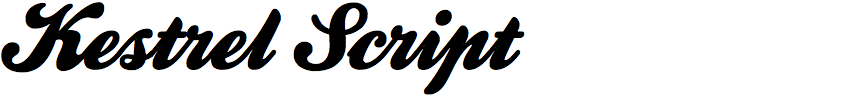 Kestrel Script