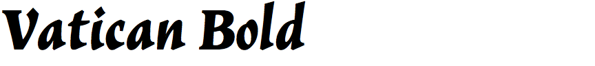 Vatican Bold