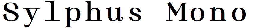 Sylphus Mono