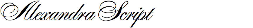 Alexandra Script