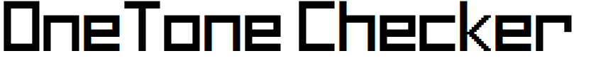 OneTone Checker