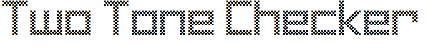 Two Tone Checker