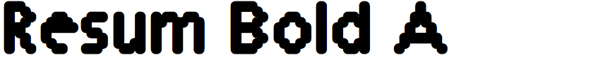 Resum Bold A