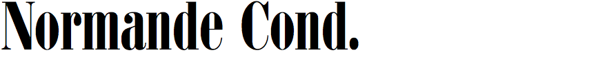 Normande Condensed