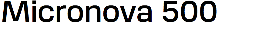 Micronova 500