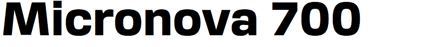Micronova 700