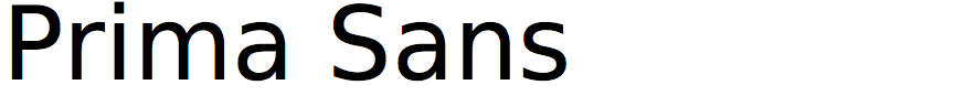 Prima Sans