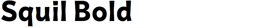Squil Bold