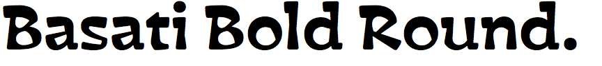 Basati Bold Rounded