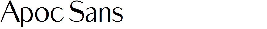 Apoc Sans