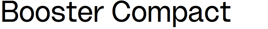 Booster Compact
