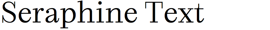 Seraphine Text