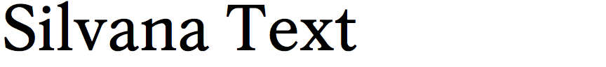 Silvana Text