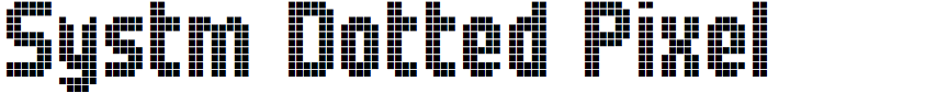 Systm Dotted Pixel
