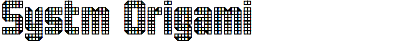 Systm Origami