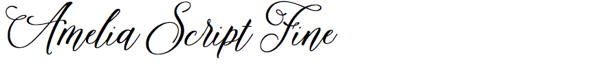 Amelia Script Fine