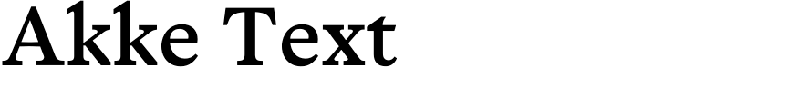 Akke Text