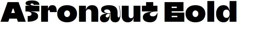 Afronaut Bold