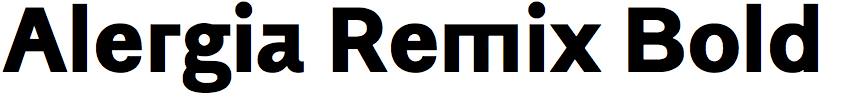 Alergia Remix Bold