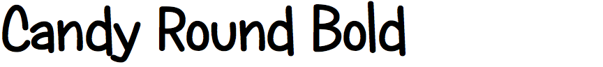 Candy Round Bold