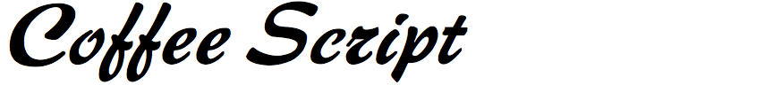 Coffee Script