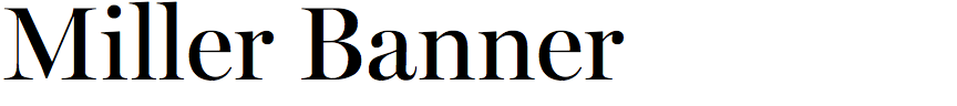 Miller Banner