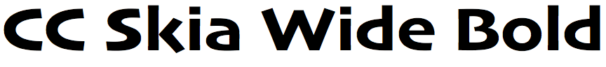 CC Skia Wide Bold